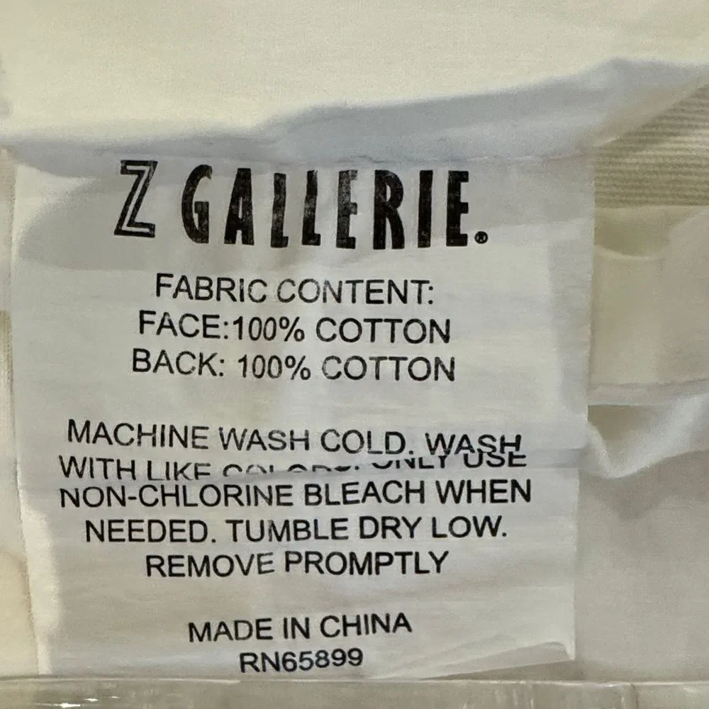 Z Gallerie soft white